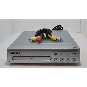 Philips DVP1013/F7 DVD Player Tested Working Includes AV Cable - No Remote
